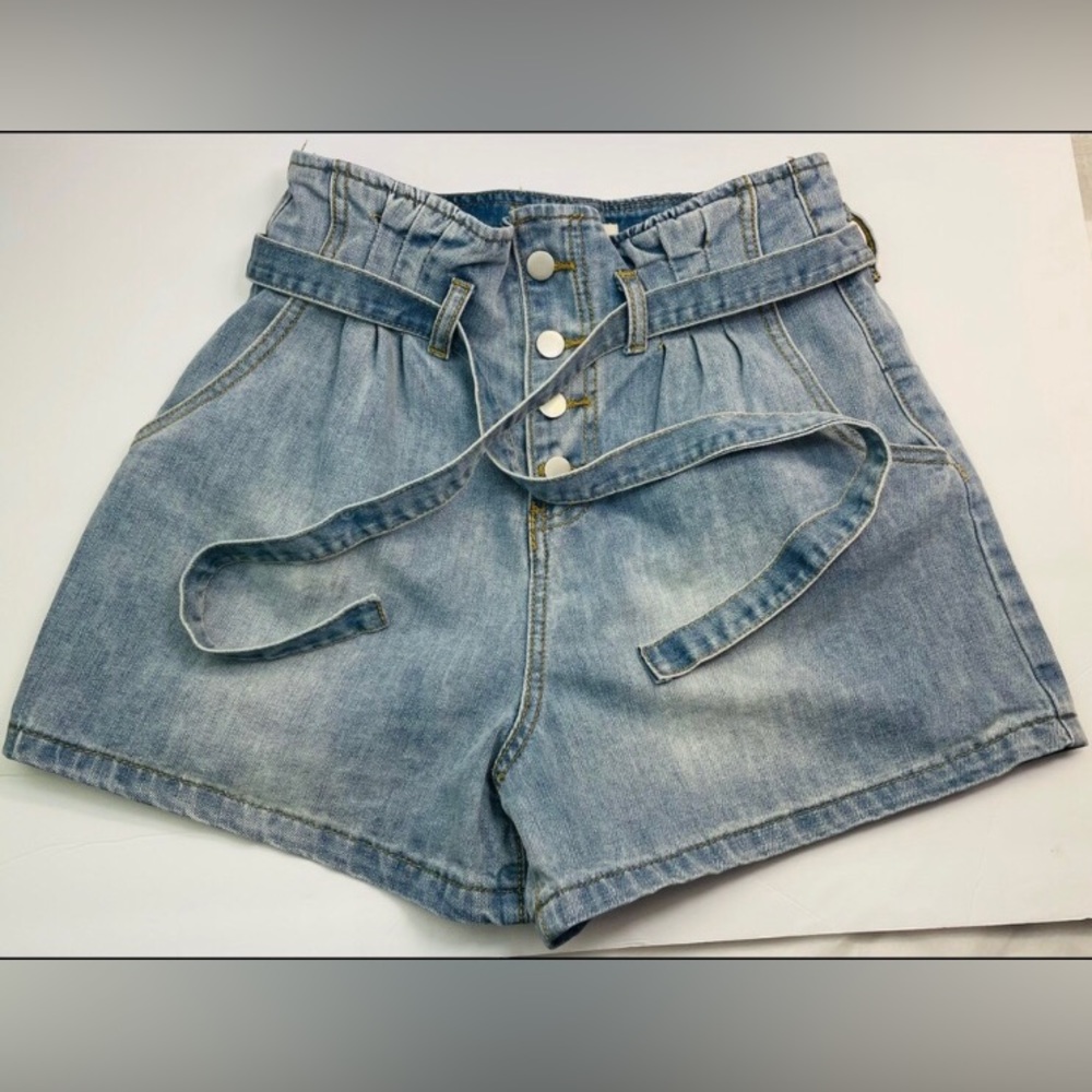 Bohme Highwasted paperbag shorts